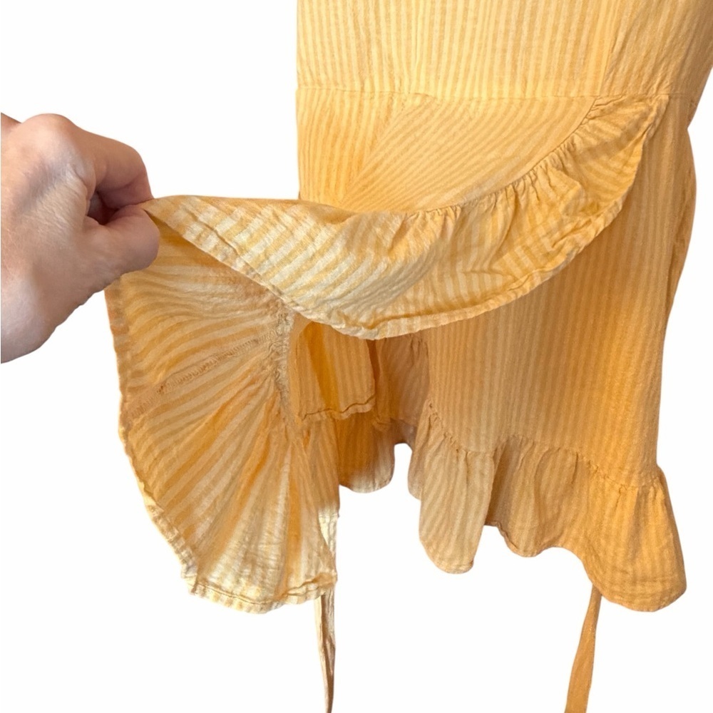 Joe Fresh x Jillian Harris "Sunshine Ruffle Dress" Size Medium - Picture 5 of 11
